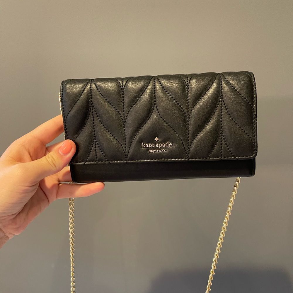 Kate Spade black purse crossbody